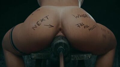 (Sound)Lara Croft in Trouble S01 E05 : solo masturbation [Tomb Raider;Porn;Horsecock Dildo;Blender;R34;Sex;порно;секс;соло]