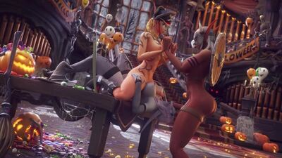 (Sound)Blood Elf&Night Elf futanari on female facefuck; titfuck [World of Warcraft;Wow;Porn;Hentai;Dickgirl;R34;Sex;Blender]