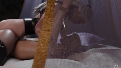 Sindel & Cassie/Futanari on female