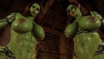 (Sound) Orcs & Human futanari on futa threesome, taker pov [Virt-a-Mate(VaM),Weebu;Porn;Hentai;Dickgirl;R34;Sex;футанари]