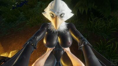 Furry yiff bird eagle