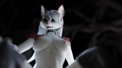 Furry yiff Loona wolf Halloween nude helluva boss porn sex