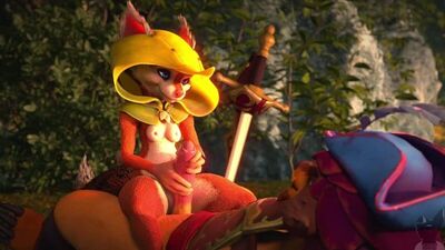 Furry yiff hoodwink dota2 porn sex parody