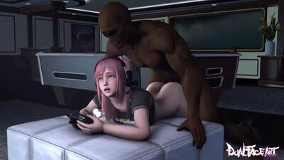 Honoka - BBC; blacked; handjob; masturbation; doggystyle; slut; whore; inkpot; inkwell; 3D sex porno hentai; [Dead or Alive]