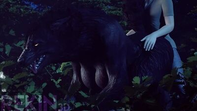 3D Yiff by Rekin3D Furry Porn Sex E621 FYE Straight Female Werewolf Skyrim R34 Rule34