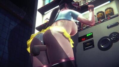 Hilda - missionary; doggystyle; big butt; big ass; big boobs; big tits; stockings; orgasm; 3D sex porno hentai; [Pokemon]