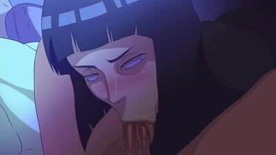 Hinata Hyuuga (Uzumaki) - NSFW; oral sex; blowjob; deepthroat; facefuck; 3D sex porno hentai; (by @18dart3) [Naruto | Boruto]