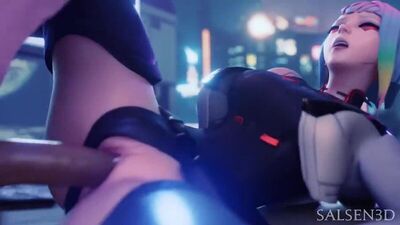 Lucyna Kushinada (Lucy) - NSFW; missionary; vaginal penetration; 3D sex porno hentai; (by @Salsen3D) [Cyberpunk 2077]