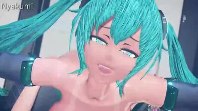 Lewd Miku Scene futa porn
