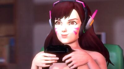 Overwatch futanari futa 3D porn