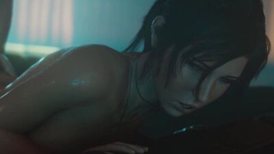 Лара крофт.анал порно.3d porn lara croft anal
