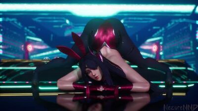 League of Legends Hentai | Lol Porn | [League of Porn] Зайчик Ирелия - Вызов Джека (NezureMMD)