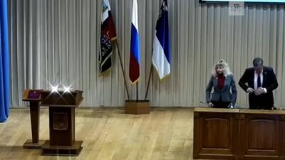 Мэр Белгорода Галдун принял присягу под марш из «Звездных войн».