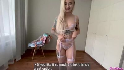 ОЦЕНИ МОЁ НОВОЕ БЕЛЬЁ, братик Сводная сестра оттрахана до оргазма Leah Meow [порно, русское с диалогами