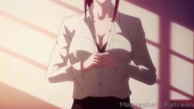 Makima | Chainsaw man | Hentai | Хентай | Animation | Анимация | [4K] (by MapleStar)