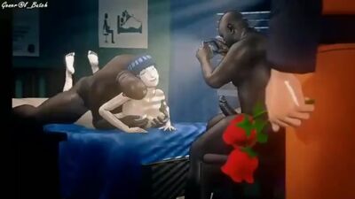 Naruto Uzumaki x Hinata Hyuuga - BBC; netorare; cuckold; group sex; gangbang; domination; sound; 3D sex porno hentai; [Naruto]