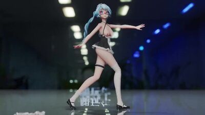 [MMD R18] [MMD R18] K/DA - THE BADDEST 【Miku】