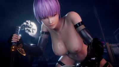 Ayane (Ninja) - riding; vaginal fucked; domination; big boobs; 3D sex porno hentai; (by LazyProcrastinator) [Dead or Alive]