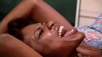 Stepbrother fucks his black sister in her pink pussy