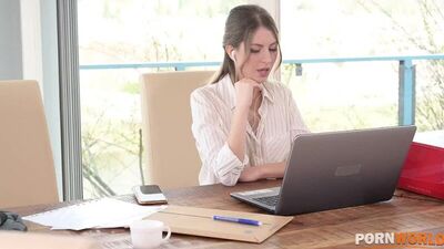 [Porn World] Home Office Anal Intercourse for Rebecca Volpetti