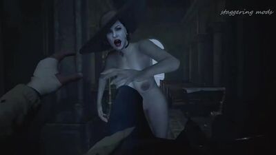 Resident Evil 8: Village — Lady Dimitrescu — Nude Mod (Showcase)