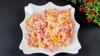 Улётный салат на каждый день! Покорит ваше сердце!