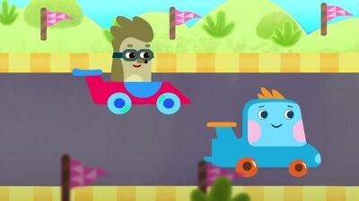 Грузовичок Пик - Гонка (3 серия) - Пик волшебный грузовик