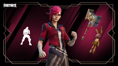 Вай из «Аркейна» (League of Legends) продемонстрирует свою силу в Fortnite