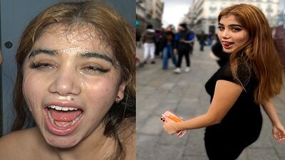 Тюниниг спемой новой знакомой