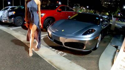 Sexy Babe in dress and heels lets me take her home after party