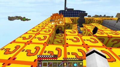 НУБЫ И ПРО ИГРАЮТ В ФОРТУНА VS ПРОГРАММНЫЙ ЛАКИ БЛОК МАЙНКРАФТ СКАЙВАРС! ЛАКИ СКАЙБЛОК! ЯРИК КЕНТ