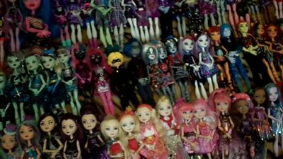 Моя коллекция кукол. Все мои куклы - 260 штук