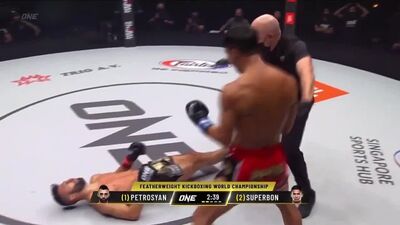 Финал боя Джорджио Петросян - Супербон с разных ракурсов. 15.10.21