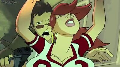 Riding Shotgun - Sexy Cartoon video (porn big tits boobs real cartoon carton)