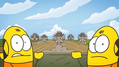 [Доктор Гнус] Доктор Гнус : Слонёжик и неуязвимый объект 682. (Анимация SCP)