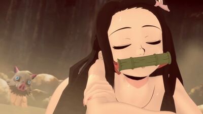 Nezuko getting fucked demon Незуко клинок рассекающий демонов animation anime porno 18+ аниме анимация хентай sex секс hentai