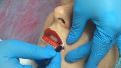 Микроблейдинг губ