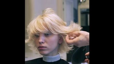 Модная стрижка шегги на средние волосы. Варианты укладки