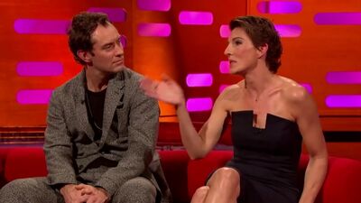 Шоу Грэма НортонаТамсин Грейг, Джим Керри и Джефф Дэниелс