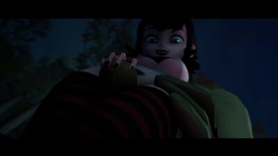 Монстры на каникулах мэвис села на огромный член. 3d porn sex sgy blowjob deepthroat bbc black cock big tits boobs breast nipple