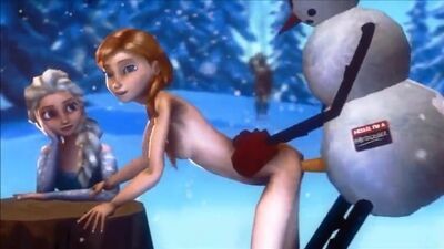 FROZEN fuck compilation 3d порно мультик Холодное Сердце 2 сестры трахаются снеговик порнуха porn porno Sex Секс мульт домашнее