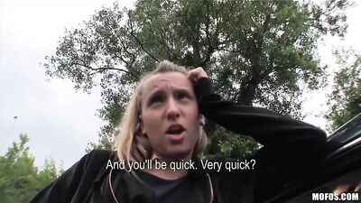 Публичные пикапы - чешскую натурал сняли для публичного секса