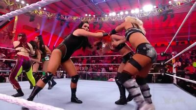 Gigi Dolin and Jacy Jayne vs. Indi Hartwell and Persia Pirotta vs. Io Shirai and Zoey Stark