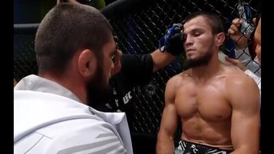 Хабиб в углу брата Умара