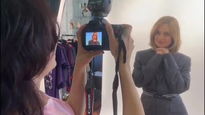 Бэкстейдж фотосессии. Карина Мишулина. Фотограф Красотка Ксю