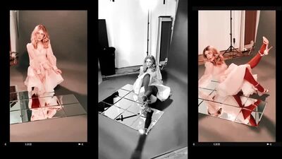 BTS Shoot at VillageOne _ Melissa Roxburgh for Grumpy Magazine