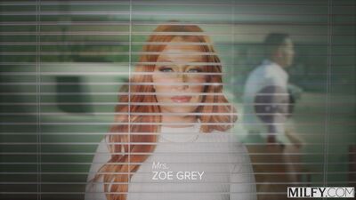 Zoe Grey - Cock Thirsty Redhead Lusts After Young Stud