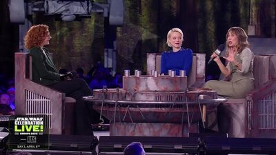 «Star Wars Celebration» (2023) | Diana Lee Inosanto and Ivanna Sakhno