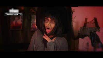 Грудастая ведьма выпила эликсир молодости, чтобы оседлать большой член и проглотить сперму #MariMoore