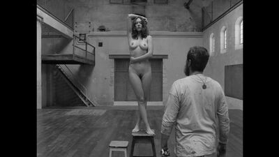 Леа Сейду (Lea Seydoux) голая в фильме “Французский вестник. Приложение к газете «Либерти. Канзас ивнинг сан»” (2021)